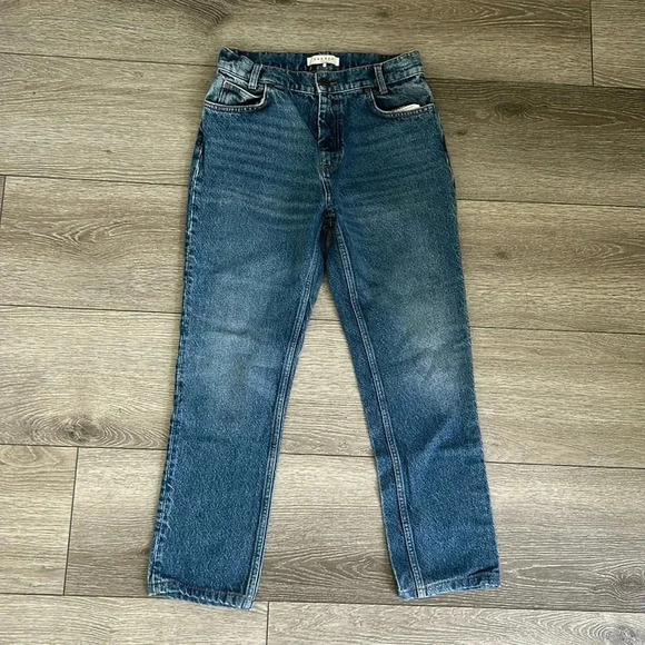 SANDRO 100% cotton high rise jeans - Picture 1 of 8